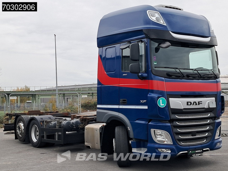 DAF XF 480 6X2 BDF Retarder SSC Lift+Steering Axle Automatic Euro 6 - Cserefelépítményes teherautó: 3 kép. DAF XF 480 6X2 BDF Retarder SSC Lift+Steering Axle Automatic Euro 6 - Cserefelépítményes teherautó: 3 kép.
