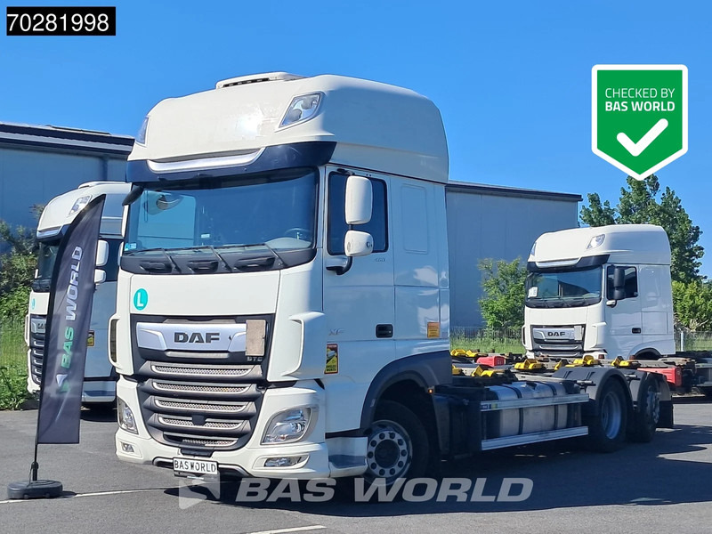 DAF XF 480 6X2 SSC Retarder 2x Tanks Lift+Lenkachse Standklima ACC LED - Cserefelépítményes teherautó: 1 kép. DAF XF 480 6X2 SSC Retarder 2x Tanks Lift+Lenkachse Standklima ACC LED - Cserefelépítményes teherautó: 1 kép.