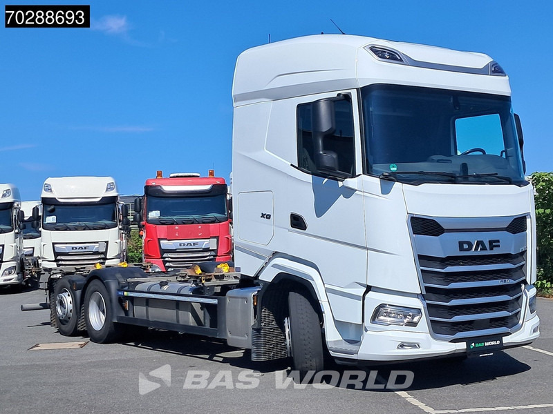 DAF XG 480 6X2 FAN lenk+Liftachse ACC LED Euro 6 - Cserefelépítményes teherautó: 3 kép. DAF XG 480 6X2 FAN lenk+Liftachse ACC LED Euro 6 - Cserefelépítményes teherautó: 3 kép.