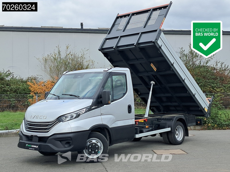 Új Billenőplatós kisteherautó Iveco Daily 35C21 Neu! 3.0L 210PS Automatik Kipper 2025-Modell 3,5t Anhängelast LED ACC Klima CarPlay Euro6 Kieper A/C Cruise control: 1 kép.
