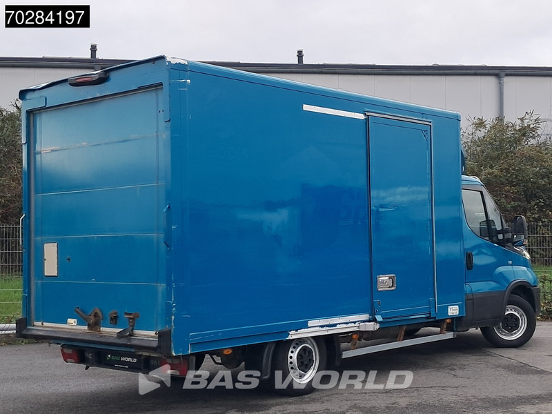 Iveco Daily 35S14 Automatik Seitentür Koffer LED Klima Tempomat Euro6 20m3 A/C Cruise control - Dobozos kisteherautó: 2 kép. Iveco Daily 35S14 Automatik Seitentür Koffer LED Klima Tempomat Euro6 20m3 A/C Cruise control - Dobozos kisteherautó: 2 kép.