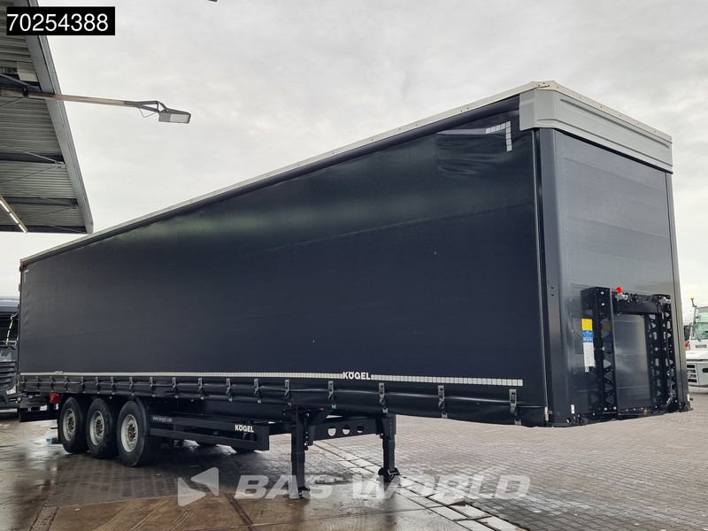 Kögel S24-1 3 axles NEW SAF Liftachse Edscha - Ponyvás félpótkocsi: 3 kép. Kögel S24-1 3 axles NEW SAF Liftachse Edscha - Ponyvás félpótkocsi: 3 kép.