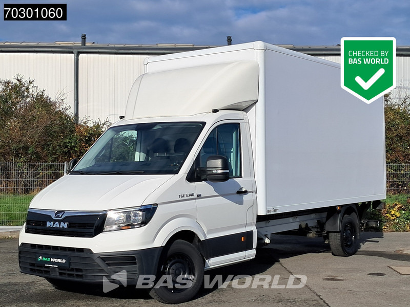 MAN TGE 3.140 Ladebordwand Automatik 140PS Koffer Kamera Tempomat Klima Euro6 A/C Cruise control - Dobozos kisteherautó: 1 kép. MAN TGE 3.140 Ladebordwand Automatik 140PS Koffer Kamera Tempomat Klima Euro6 A/C Cruise control - Dobozos kisteherautó: 1 kép.