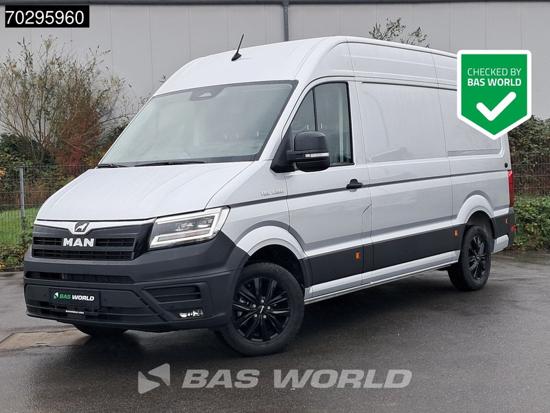 MAN TGE 3.180 NEU! Automatik 180PS AHK L3H3 LED ACC Navi Kamera Klima Parkensoren Euro6 L2H2 A/C Towbar - Furgon: 1 kép. MAN TGE 3.180 NEU! Automatik 180PS AHK L3H3 LED ACC Navi Kamera Klima Parkensoren Euro6 L2H2 A/C Towbar - Furgon: 1 kép.