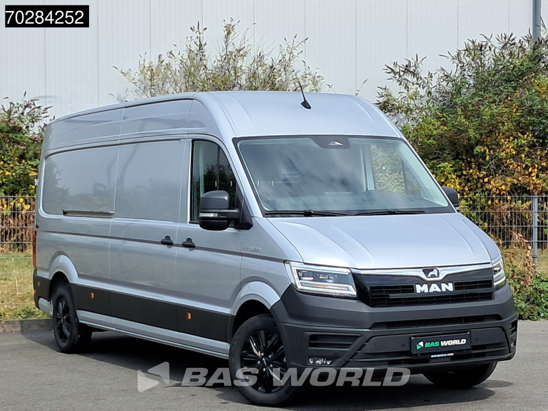 MAN TGE 3.180 Neu! Automatik 2025 model Facelift L4H3 ACC AHK LED Navi Kamera Euro6 L3H2 14m3 A/C Towbar - Furgon: 5 kép. MAN TGE 3.180 Neu! Automatik 2025 model Facelift L4H3 ACC AHK LED Navi Kamera Euro6 L3H2 14m3 A/C Towbar - Furgon: 5 kép.