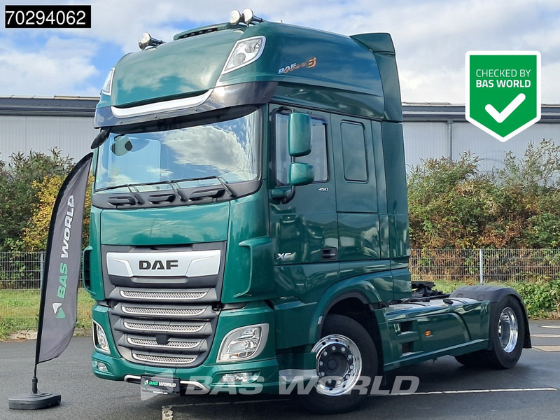 DAF XF 450 4X2 SSC Retarder Standklima LED ACC Euro 6 - Nyergesvontató: 1 kép. DAF XF 450 4X2 SSC Retarder Standklima LED ACC Euro 6 - Nyergesvontató: 1 kép.