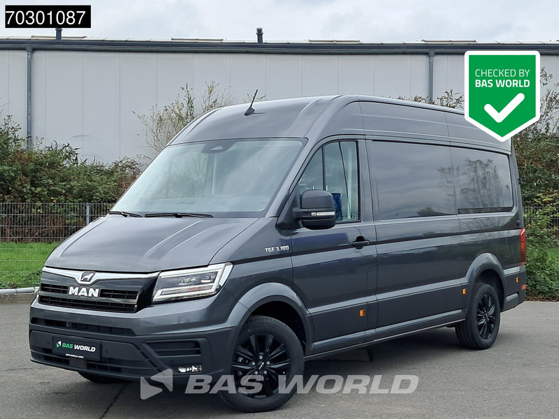 Volkswagen Crafter 177pk Neu! Automatik 2025-Modell 180PS L3H3 LED ACC Navi AHK Kamera Parkensensoren Euro6 L2H2 A/C Towbar - Furgon: 1 kép. Volkswagen Crafter 177pk Neu! Automatik 2025-Modell 180PS L3H3 LED ACC Navi AHK Kamera Parkensensoren Euro6 L2H2 A/C Towbar - Furgon: 1 kép.