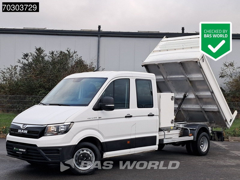 Volkswagen Crafter Doppel Kabine Kipper Doppelbereifung 3,5t AHK Klima Tempomat Kamera Euro6 A/C Towbar Cruise control - Billenőplatós kisteherautó: 1 kép. Volkswagen Crafter Doppel Kabine Kipper Doppelbereifung 3,5t AHK Klima Tempomat Kamera Euro6 A/C Towbar Cruise control - Billenőplatós kisteherautó: 1 kép.
