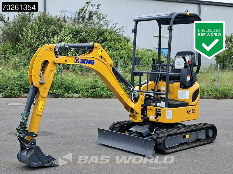 XCMG XE18 E 2 JAHRE HERSTELLERGARANTIE - YANMAR MOTOR - Minikotró: 1 kép. XCMG XE18 E 2 JAHRE HERSTELLERGARANTIE - YANMAR MOTOR - Minikotró: 1 kép.