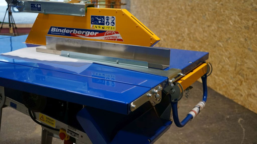 Új Erdészeti gép Binderberger Tischwipp-Säge TWS700 E (20637): 8 kép.