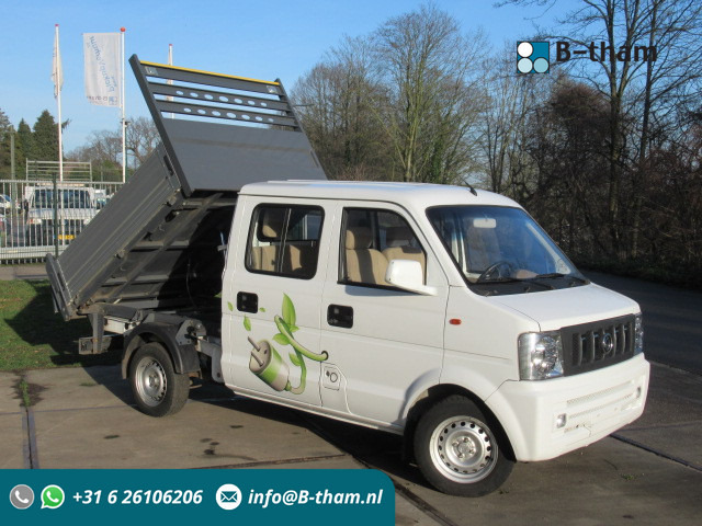 DFSK Cityhopper 3-Z. Kipper Dubbelcabine Elektrisch - Billenőplatós kisteherautó, Duplakabinos kisteherautó: 1 kép. DFSK Cityhopper 3-Z. Kipper Dubbelcabine Elektrisch - Billenőplatós kisteherautó, Duplakabinos kisteherautó: 1 kép.
