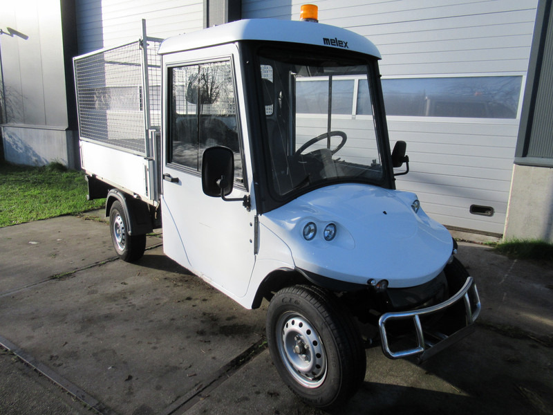 Platós kisteherautó, Elektromos kisteherautó Melex Cargo PICKUP Hekjes Electrotruck: 8 kép.