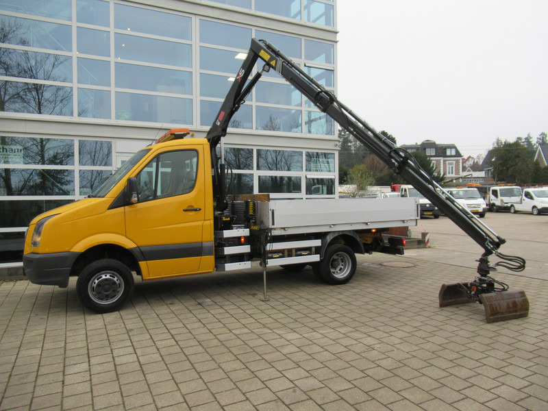 Volkswagen Crafter 50 2.5TDI 80KW HIAB 033 B-2 + Kipper Tipper - Billenőplatós teherautó, Darus autó: 5 kép. Volkswagen Crafter 50 2.5TDI 80KW HIAB 033 B-2 + Kipper Tipper - Billenőplatós teherautó, Darus autó: 5 kép.