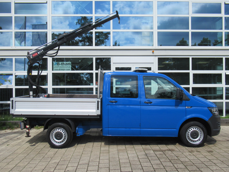 Volkswagen Transporter T5 2.0 TDI 75KW DOKA + HIAB Dubbelcabine - Platós kisteherautó, Duplakabinos kisteherautó: 5 kép. Volkswagen Transporter T5 2.0 TDI 75KW DOKA + HIAB Dubbelcabine - Platós kisteherautó, Duplakabinos kisteherautó: 5 kép.