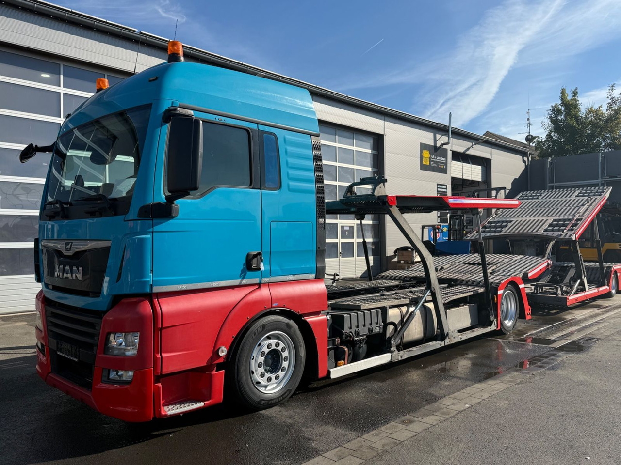 MAN TGX 18.420 FVG 6x/ FULL 2018/VDI2700 - Autószállító teherautó: 2 kép. MAN TGX 18.420 FVG 6x/ FULL 2018/VDI2700 - Autószállító teherautó: 2 kép.