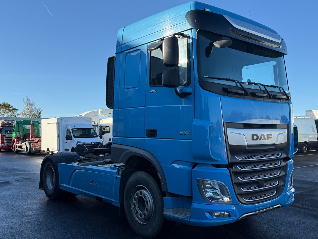 DAF XF 480 Retarder, Kipphydraulik, Tüv, 1. Hand - Nyergesvontató: 2 kép. DAF XF 480 Retarder, Kipphydraulik, Tüv, 1. Hand - Nyergesvontató: 2 kép.