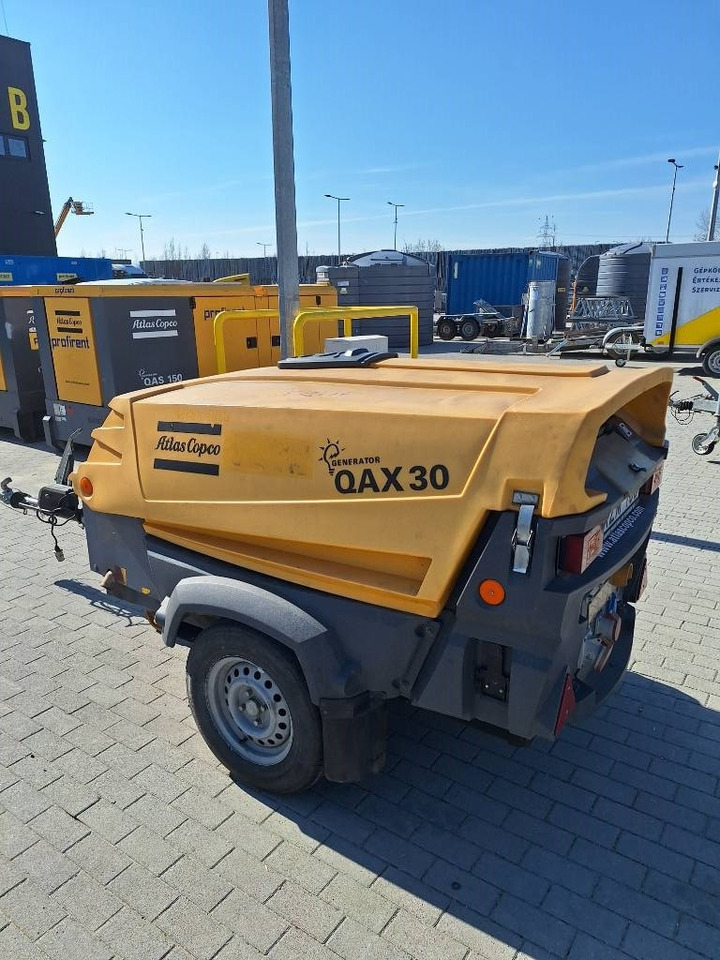 Atlas Copco QAX 30 - Áramfejlesztő: 1 kép. Atlas Copco QAX 30 - Áramfejlesztő: 1 kép.