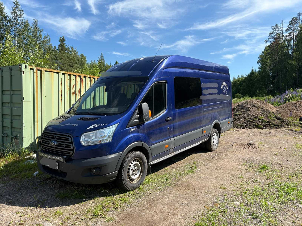 Motorhome Ford Transit 2.2 (engine failure) - Kempingautó: 1 kép. Motorhome Ford Transit 2.2 (engine failure) - Kempingautó: 1 kép.