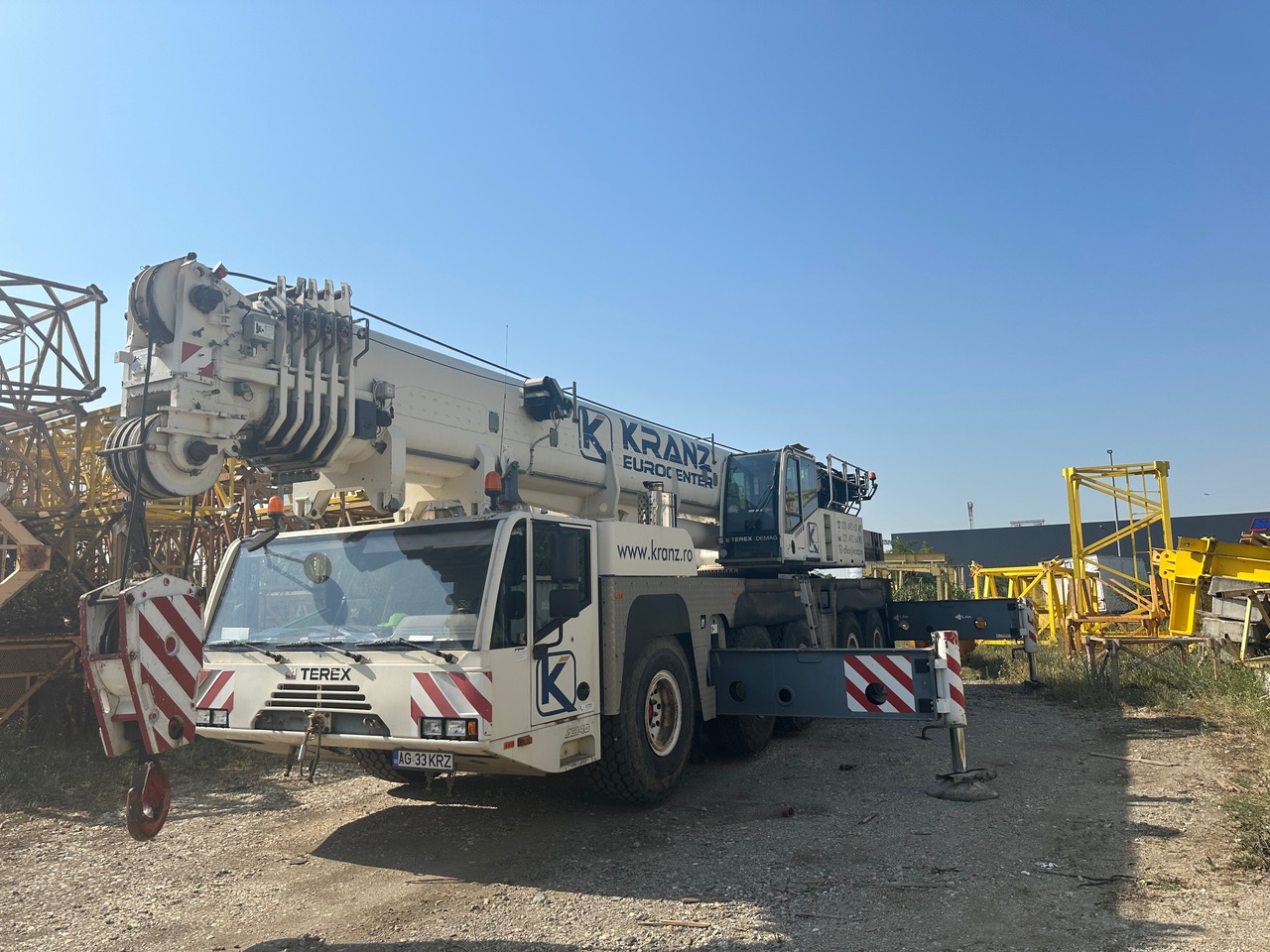 TEREX-DEMAG 140 AC - Terepjáró autódaru: 1 kép. TEREX-DEMAG 140 AC - Terepjáró autódaru: 1 kép.