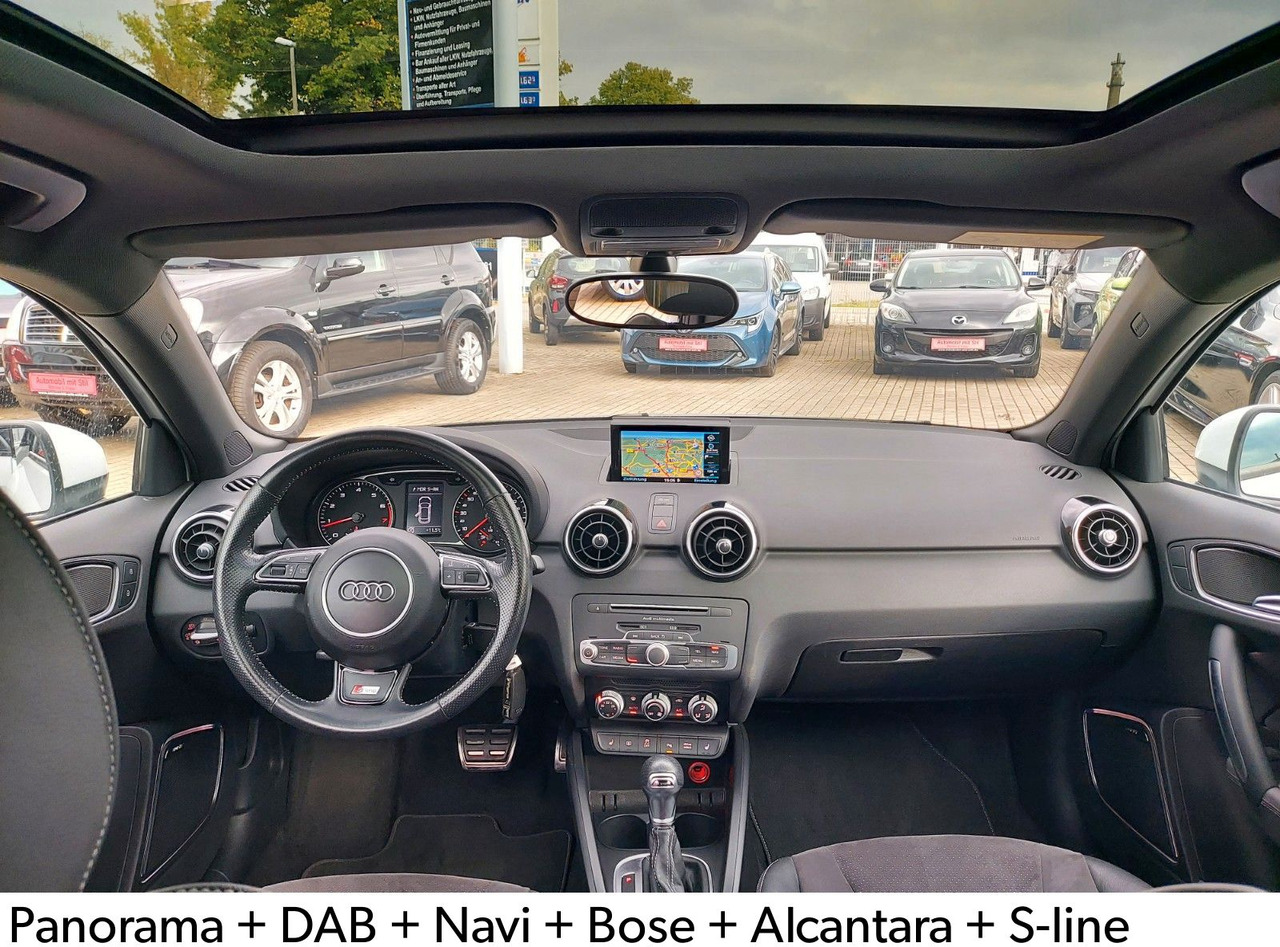 Audi A1 Sportback sport S-Line Pano Bose Xenon DAB - Szedán: 1 kép. Audi A1 Sportback sport S-Line Pano Bose Xenon DAB - Szedán: 1 kép.