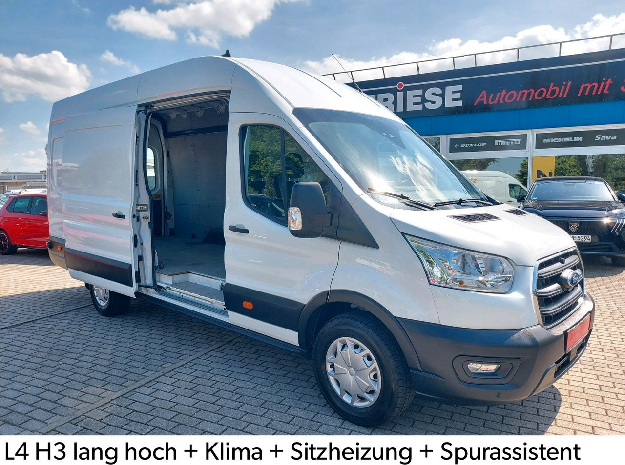 Ford Transit Kasten 350 L4 Trend lang Klima Sitzheiz. - Kisbusz: 1 kép. Ford Transit Kasten 350 L4 Trend lang Klima Sitzheiz. - Kisbusz: 1 kép.