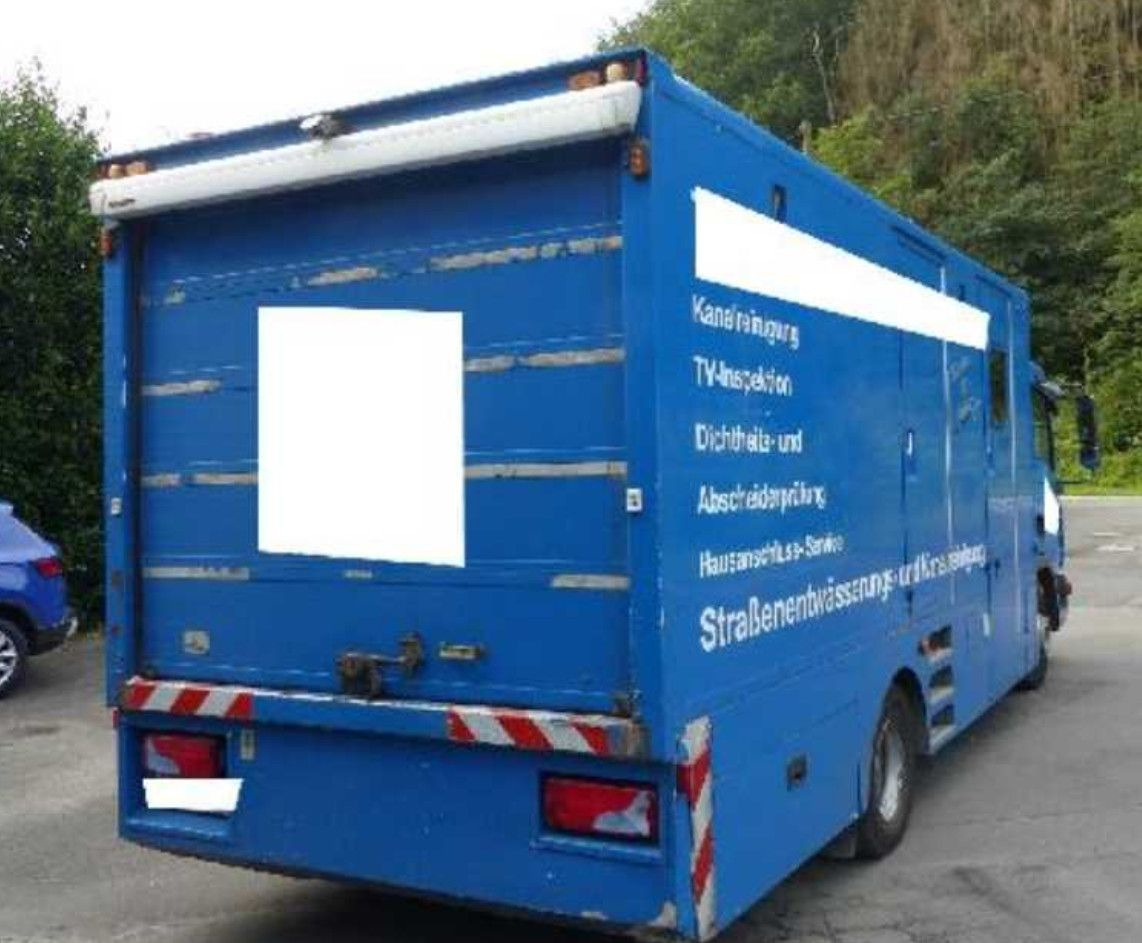 MAN TGL 12.240 KANAL KAMERA REINIGER KOMPLETT - Szippantós autó: 3 kép. MAN TGL 12.240 KANAL KAMERA REINIGER KOMPLETT - Szippantós autó: 3 kép.