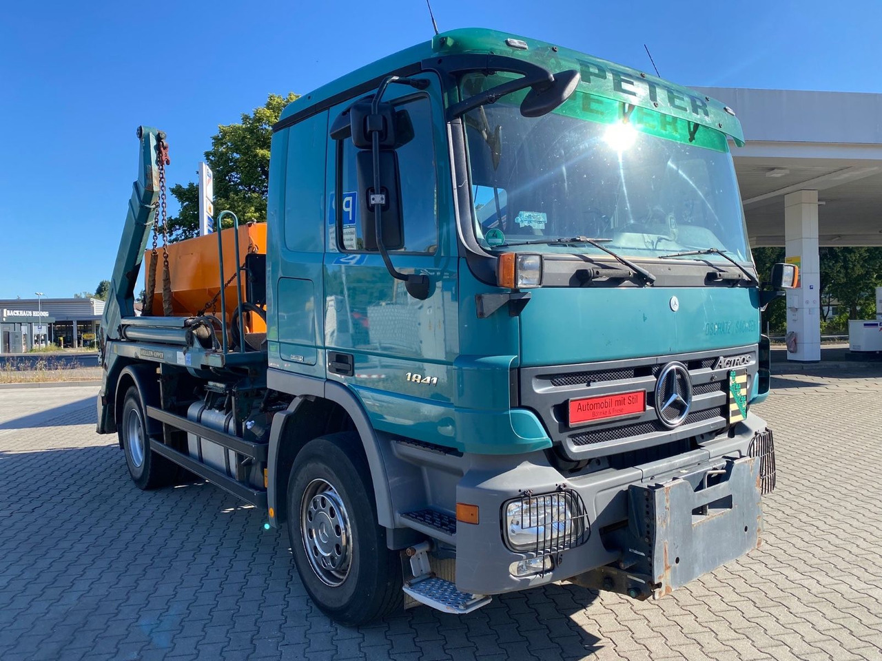 Mercedes-Benz Actros 2/3 6-Zyl. 1841 MEILER ABSATZKIPP. WINTER - Billenőplatós teherautó: 2 kép. Mercedes-Benz Actros 2/3 6-Zyl. 1841 MEILER ABSATZKIPP. WINTER - Billenőplatós teherautó: 2 kép.
