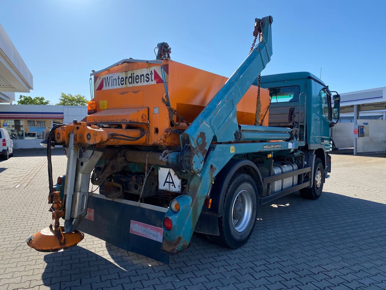 Mercedes-Benz Actros 2/3 6-Zyl. 1841 MEILER ABSATZKIPP. WINTER - Billenőplatós teherautó: 4 kép. Mercedes-Benz Actros 2/3 6-Zyl. 1841 MEILER ABSATZKIPP. WINTER - Billenőplatós teherautó: 4 kép.