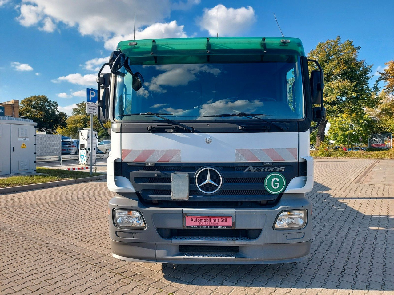 Mercedes-Benz Actros 6-Zyl. 2541 HMF KRAN ABROLLKIPPER - Horgos rakodó teherautó, Darus autó: 4 kép. Mercedes-Benz Actros 6-Zyl. 2541 HMF KRAN ABROLLKIPPER - Horgos rakodó teherautó, Darus autó: 4 kép.