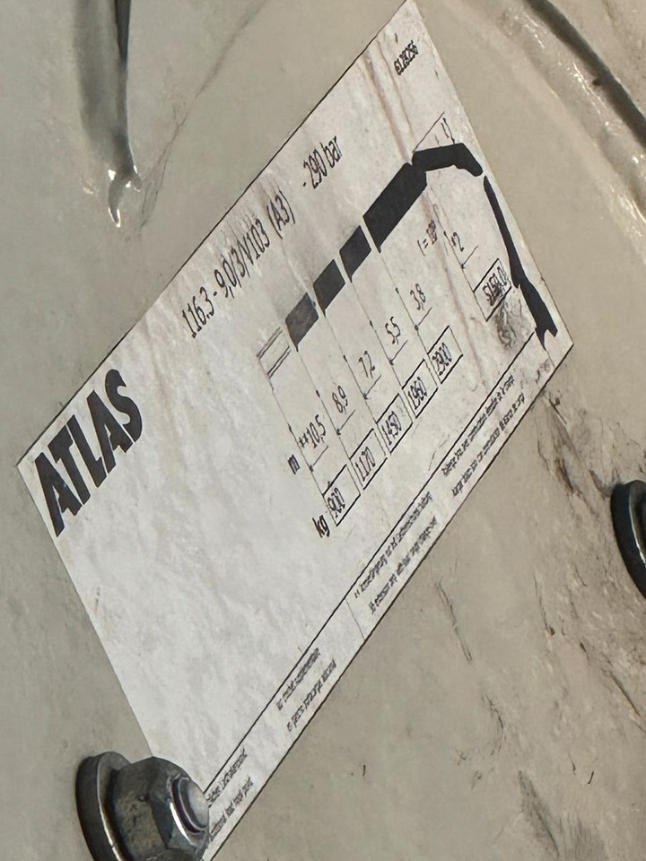 Mercedes-Benz Atego / 1324 MEILLER 4X4 KRAN ATLAS 116.3 Kipper - Billenőplatós teherautó, Darus autó: 4 kép. Mercedes-Benz Atego / 1324 MEILLER 4X4 KRAN ATLAS 116.3 Kipper - Billenőplatós teherautó, Darus autó: 4 kép.