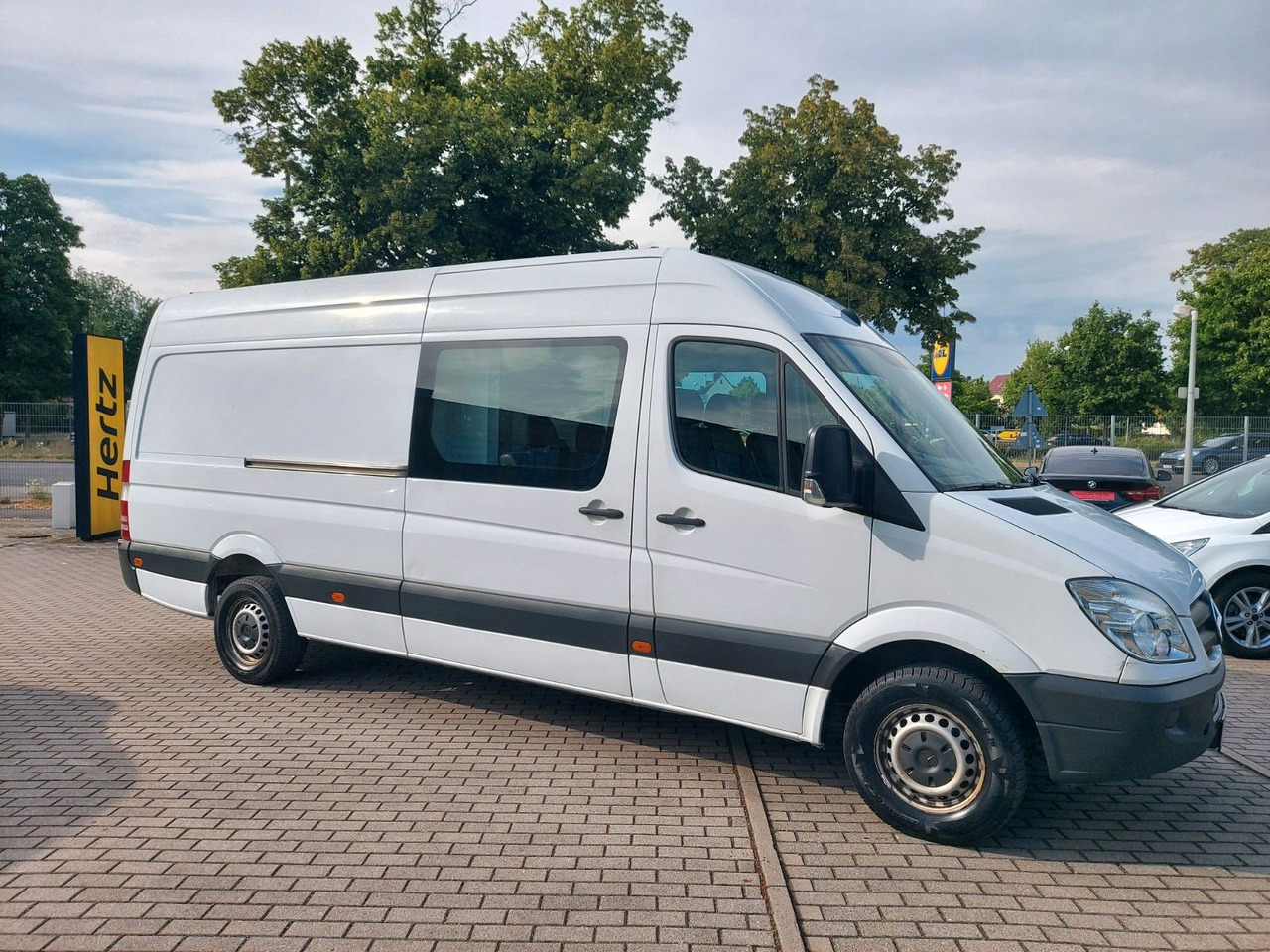 Kisbusz Mercedes-Benz Sprinter II Kasten 316 CDI MIXTO 6 SITZER MAXI: 11 kép.