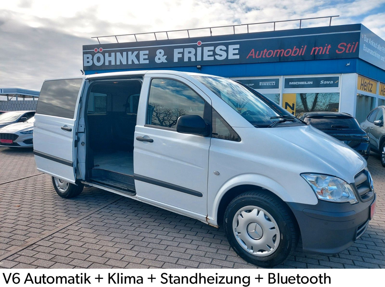 Mercedes-Benz Vito V6 165 KW 224 PS KLIMA Standheiz. SHZ TEMPO - Kisbusz: 1 kép. Mercedes-Benz Vito V6 165 KW 224 PS KLIMA Standheiz. SHZ TEMPO - Kisbusz: 1 kép.