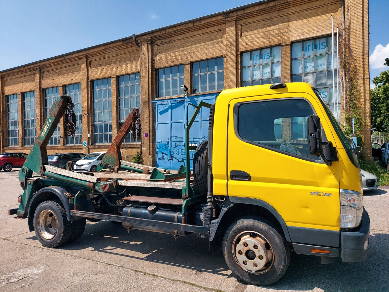 Mitsubishi Canter 7C18 Absetzer Kipper Meier Ratio 4500kg - Konténerszállító: 5 kép. Mitsubishi Canter 7C18 Absetzer Kipper Meier Ratio 4500kg - Konténerszállító: 5 kép.