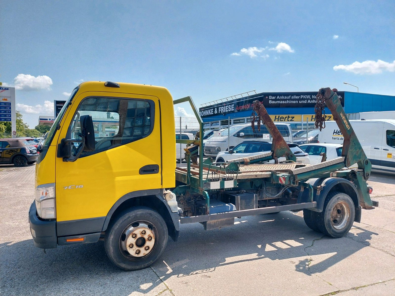 Billenőplatós kisteherautó Mitsubishi Canter 7C18 Absetzer Kipper Meier Ratio 4500kg: 6 kép.