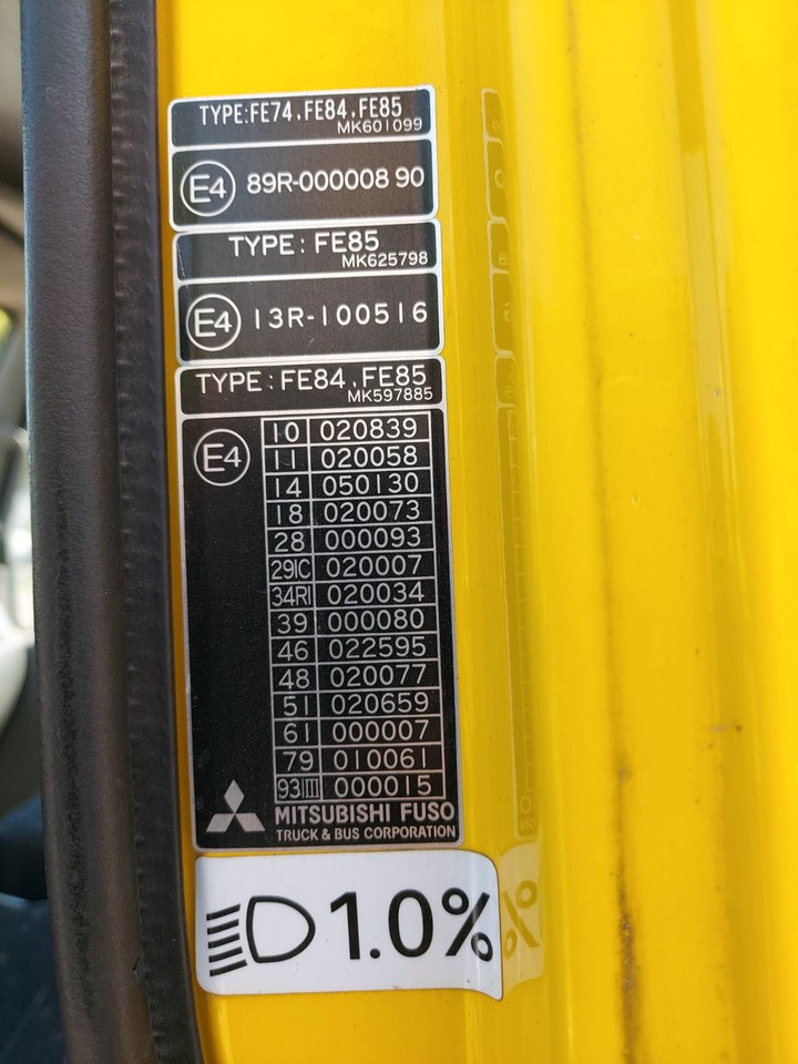 Billenőplatós kisteherautó Mitsubishi Canter 7C18 Absetzer Kipper Meier Ratio 4500kg: 23 kép.
