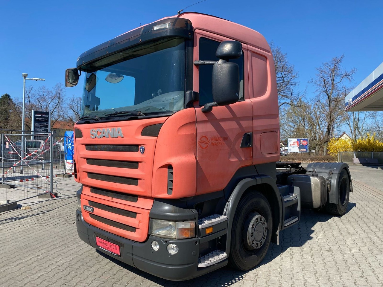 Scania SCANIA R380 4x2 KIPP-HYDRAULIK AUTOMATIK - Nyergesvontató: 1 kép. Scania SCANIA R380 4x2 KIPP-HYDRAULIK AUTOMATIK - Nyergesvontató: 1 kép.
