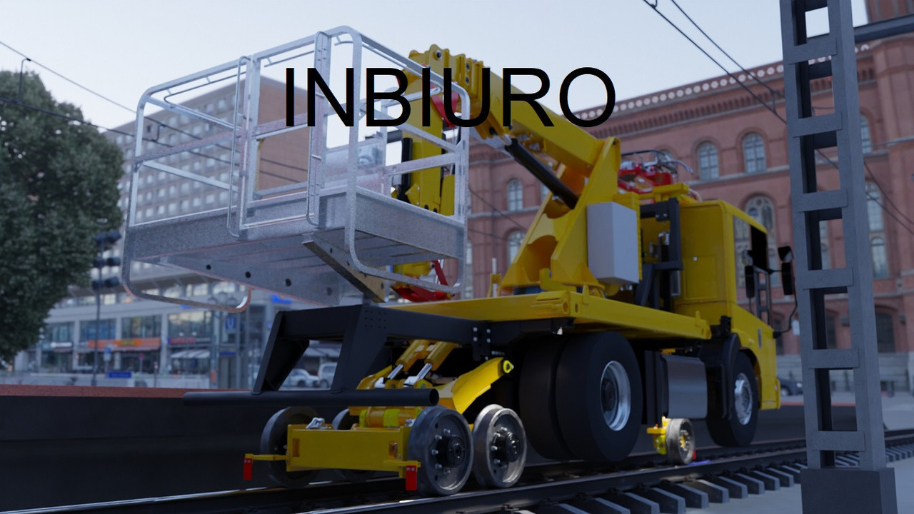Inbiuro Mercedes RRV MEWP - Emelőkosaras teherautó: 3 kép. Inbiuro Mercedes RRV MEWP - Emelőkosaras teherautó: 3 kép.