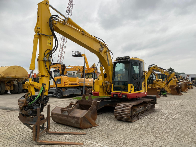 Komatsu PC138US-11 NVT - Lánctalpas kotró: 5 kép. Komatsu PC138US-11 NVT - Lánctalpas kotró: 5 kép.