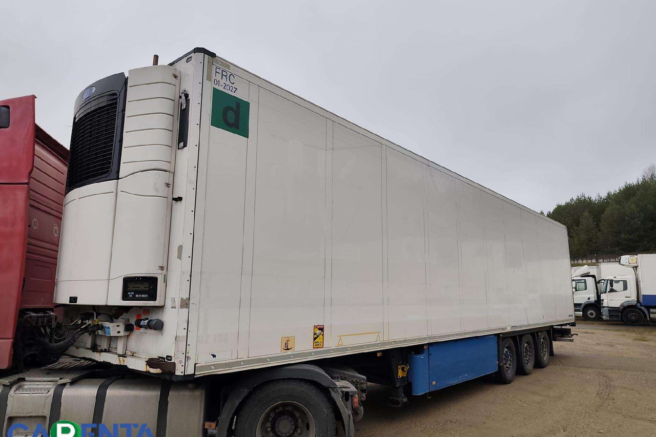 Schmitz SKO 24 FP45 - Félpótkocsi hűtős: 1 kép. Schmitz SKO 24 FP45 - Félpótkocsi hűtős: 1 kép.