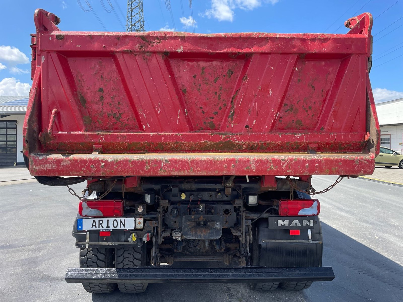 MAN TGA 26.360 6x6H Dreiseitenkipper/Kran/PALFINGER - Billenőplatós teherautó, Darus autó: 5 kép. MAN TGA 26.360 6x6H Dreiseitenkipper/Kran/PALFINGER - Billenőplatós teherautó, Darus autó: 5 kép.