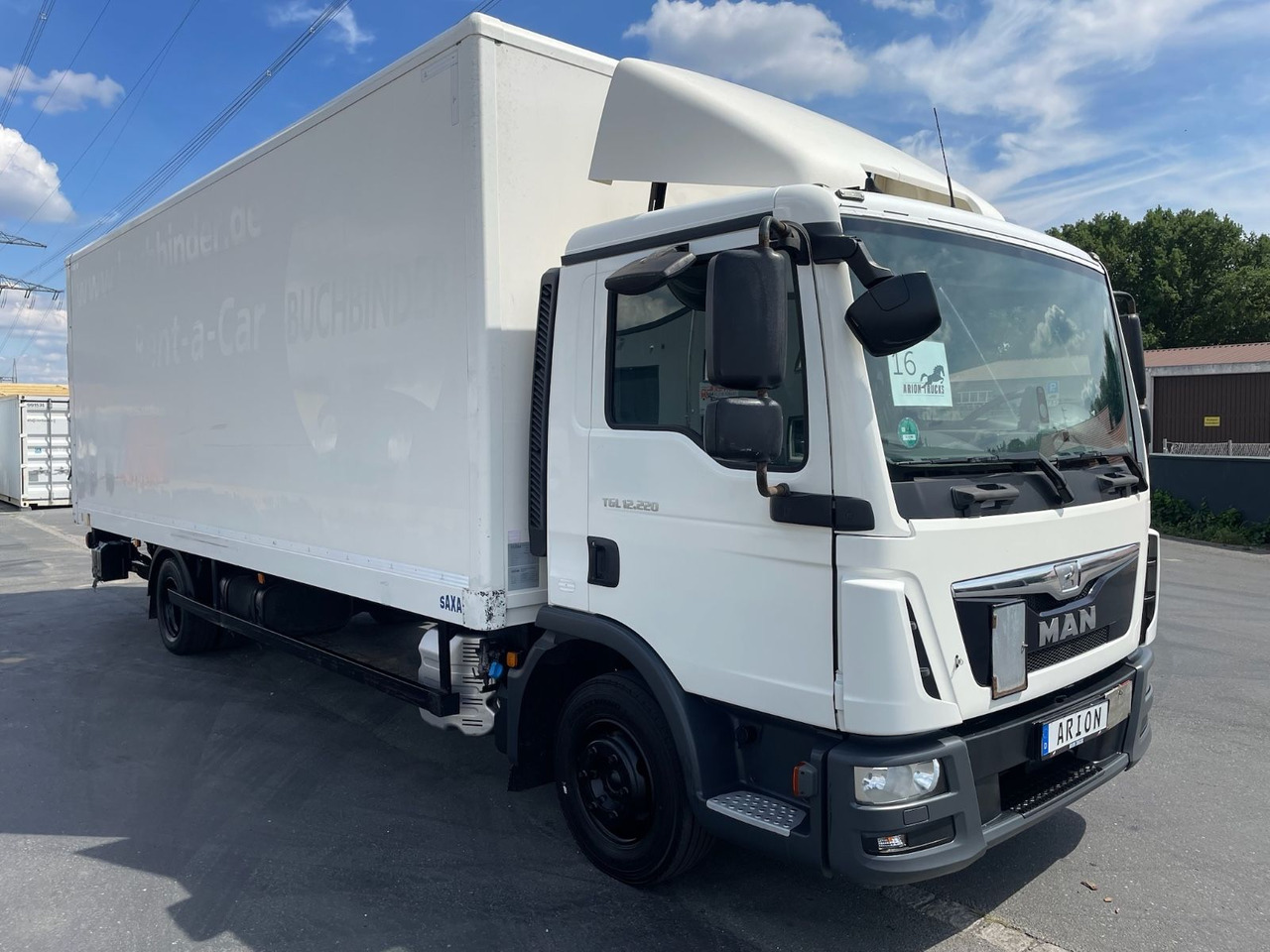 MAN TGL 12.220 4x2 BL Koffer/LBW/DHOLLANDIA/AC/EU6 - Dobozos felépítményű teherautó: 1 kép. MAN TGL 12.220 4x2 BL Koffer/LBW/DHOLLANDIA/AC/EU6 - Dobozos felépítményű teherautó: 1 kép.