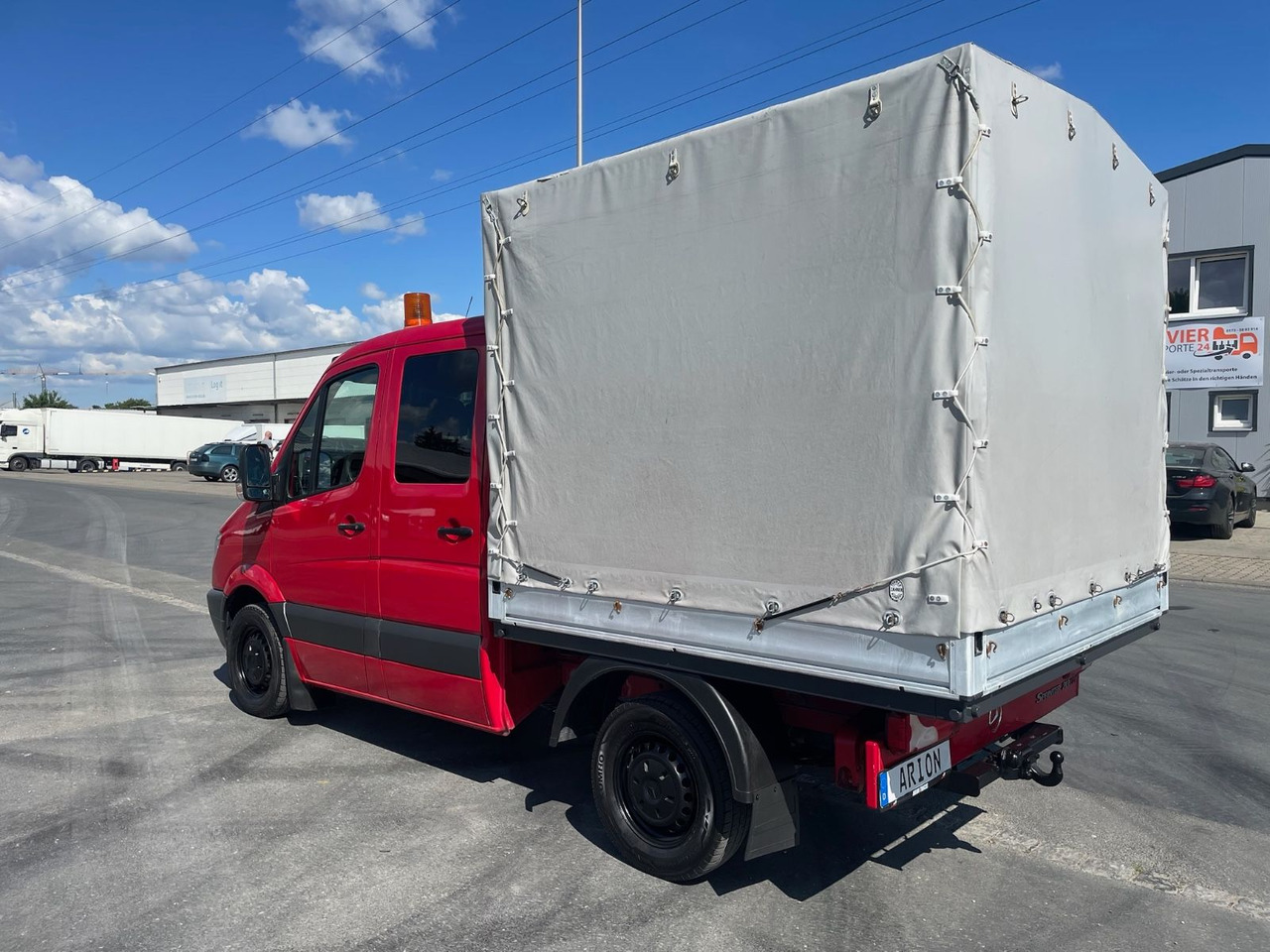 Mercedes-Benz Sprinter II 213 CDI Pritsche/DOKA/EU4/TÜV-05/27 - Ponyvás kisteherautó, Duplakabinos kisteherautó: 4 kép. Mercedes-Benz Sprinter II 213 CDI Pritsche/DOKA/EU4/TÜV-05/27 - Ponyvás kisteherautó, Duplakabinos kisteherautó: 4 kép.