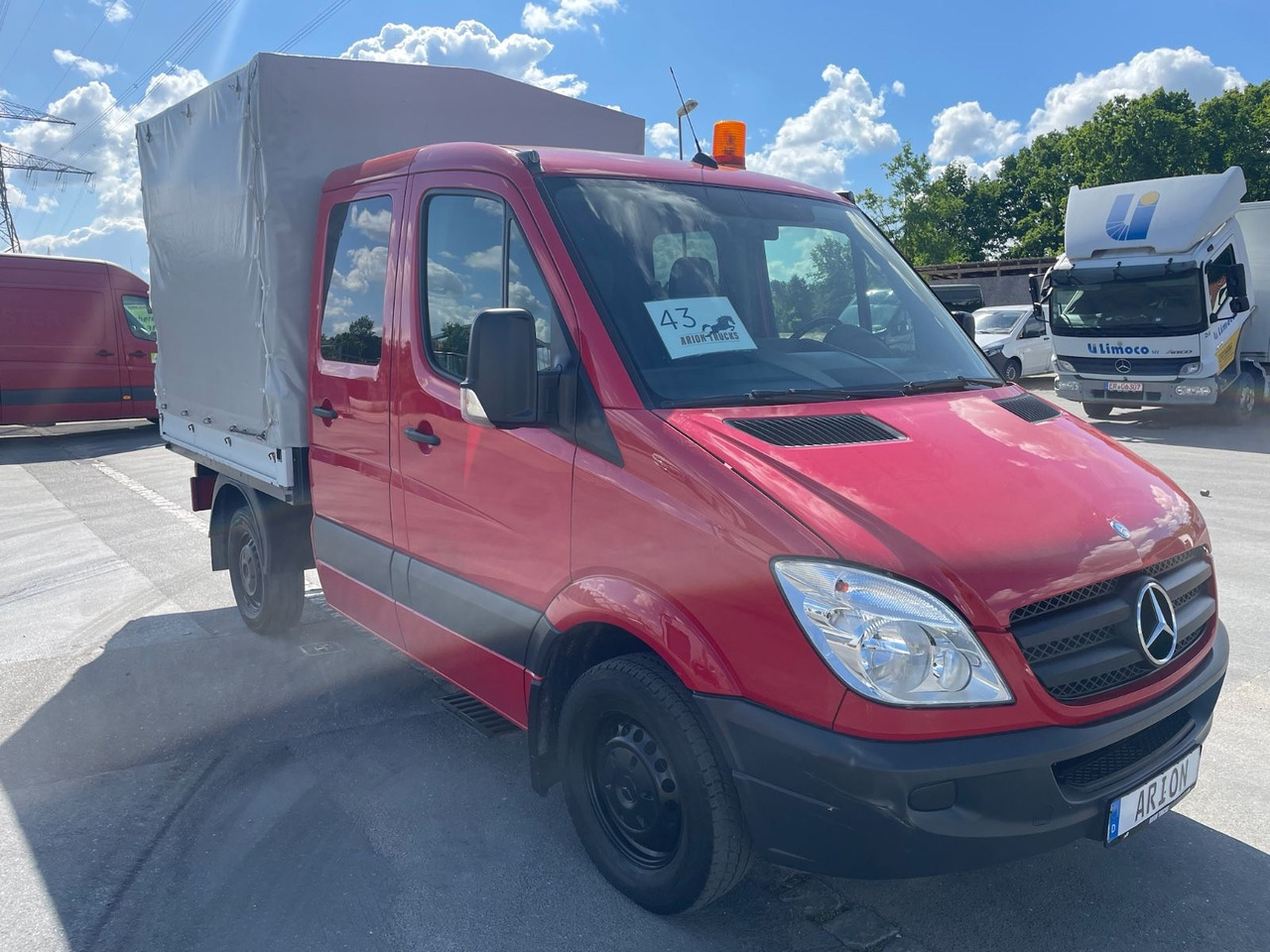 Mercedes-Benz Sprinter II 213 CDI Pritsche/DOKA/EU4/TÜV-05/27 - Ponyvás kisteherautó, Duplakabinos kisteherautó: 1 kép. Mercedes-Benz Sprinter II 213 CDI Pritsche/DOKA/EU4/TÜV-05/27 - Ponyvás kisteherautó, Duplakabinos kisteherautó: 1 kép.