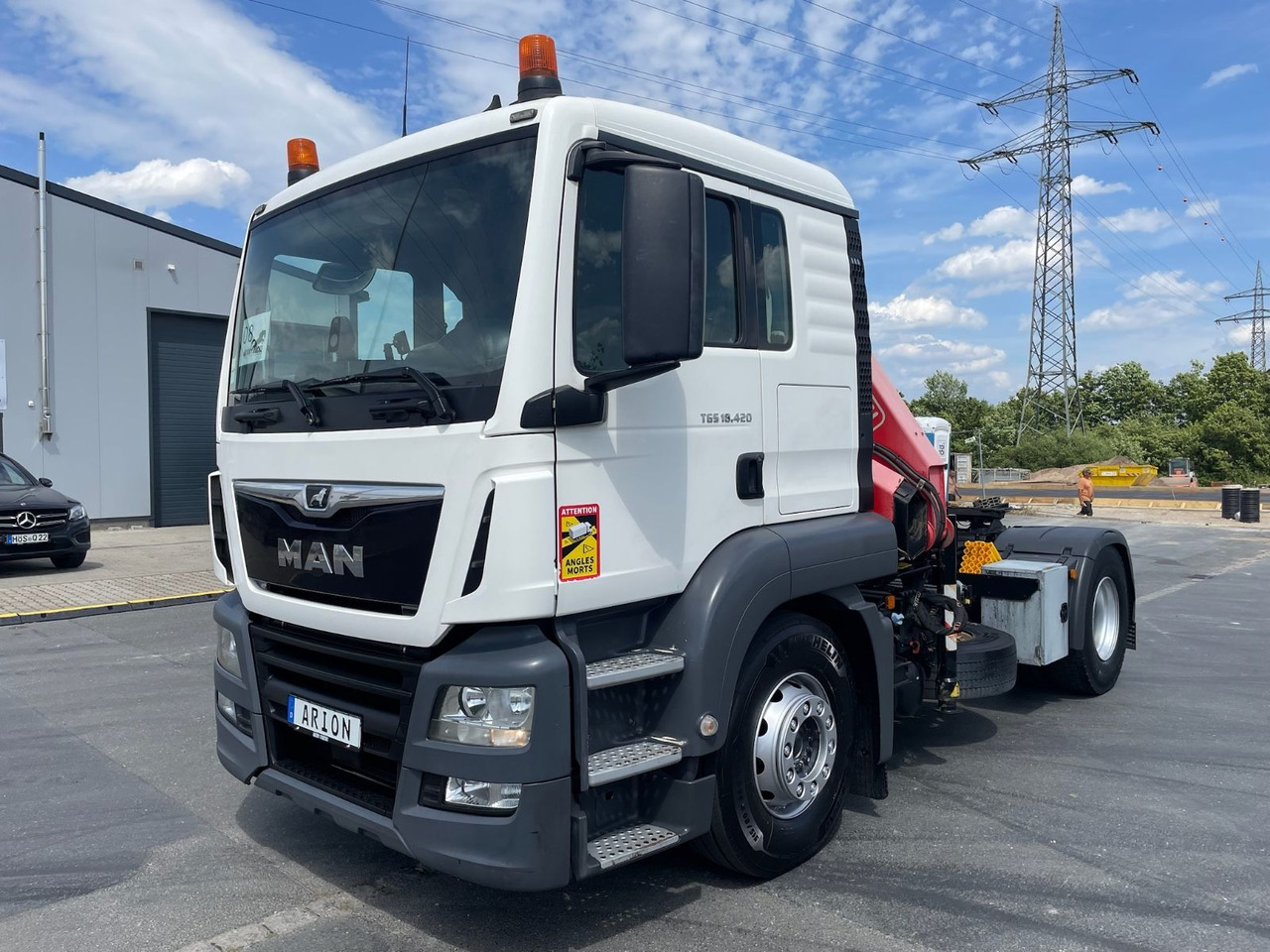MAN TGS 18.420 4x2 BLS/Kran/FASSI F150A23/AC/EU6 - Nyergesvontató: 3 kép. MAN TGS 18.420 4x2 BLS/Kran/FASSI F150A23/AC/EU6 - Nyergesvontató: 3 kép.