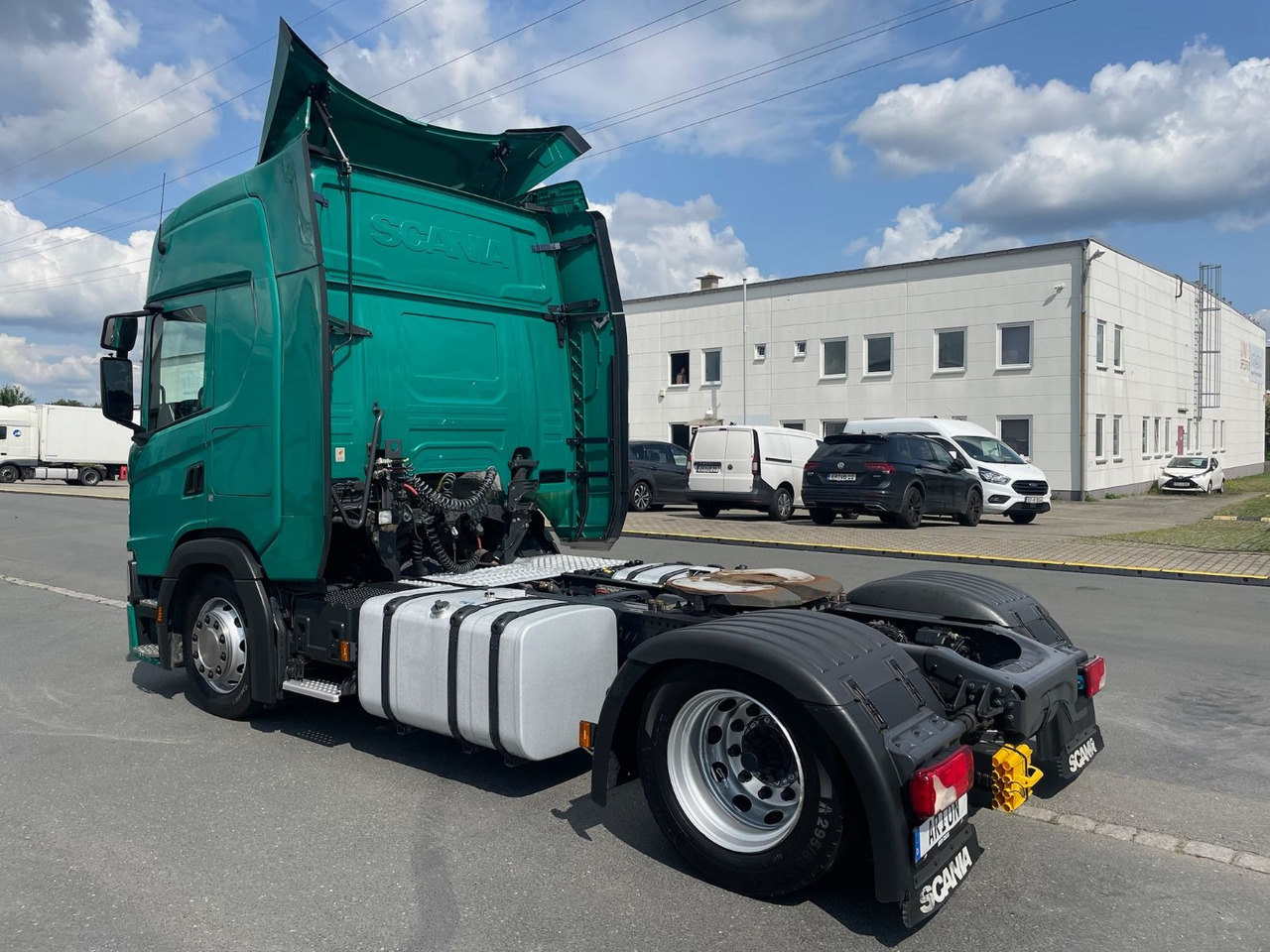 Scania G410 MEGA/Retarder/Stand-AC/ACC/LGS/ Euro 6d - Nyergesvontató: 5 kép. Scania G410 MEGA/Retarder/Stand-AC/ACC/LGS/ Euro 6d - Nyergesvontató: 5 kép.