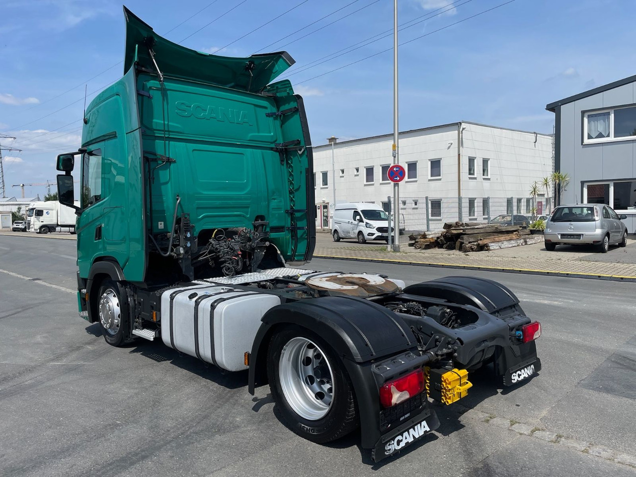 Scania G450 MEGA/Retarder/Stand-AC/ACC/LGS/ Euro 6d - Nyergesvontató: 4 kép. Scania G450 MEGA/Retarder/Stand-AC/ACC/LGS/ Euro 6d - Nyergesvontató: 4 kép.