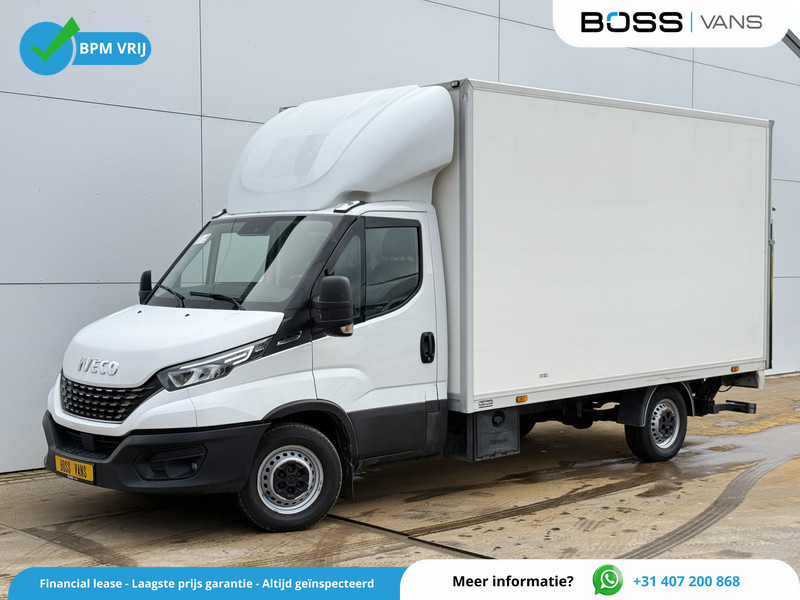 Iveco Daily 35S16 2.3 Automaat Laadklep LED Climate Control Cruise Control Standkachel Camera Navigatie Koffer Bakwagen Meubelbak - Dobozos kisteherautó: 1 kép. Iveco Daily 35S16 2.3 Automaat Laadklep LED Climate Control Cruise Control Standkachel Camera Navigatie Koffer Bakwagen Meubelbak - Dobozos kisteherautó: 1 kép.