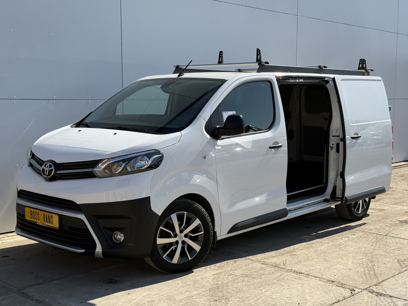 Toyota Proace Long Worker 2.0 D-4D 180pk Automaat L3 2x Schuifdeur Navigatie Airco Cruise Control Imperiaal - Kis furgon: 2 kép. Toyota Proace Long Worker 2.0 D-4D 180pk Automaat L3 2x Schuifdeur Navigatie Airco Cruise Control Imperiaal - Kis furgon: 2 kép.