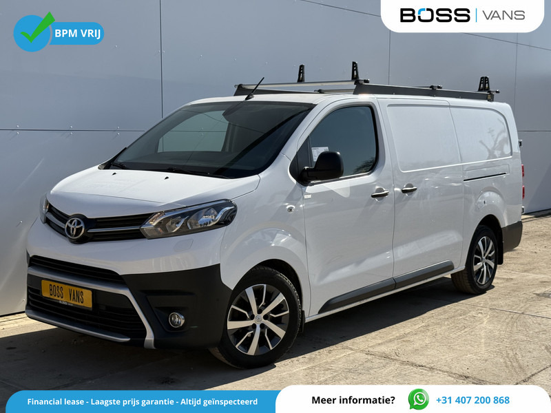 Toyota Proace Long Worker 2.0 D-4D 180pk Automaat L3 2x Schuifdeur Navigatie Airco Cruise Control Imperiaal - Kis furgon: 1 kép. Toyota Proace Long Worker 2.0 D-4D 180pk Automaat L3 2x Schuifdeur Navigatie Airco Cruise Control Imperiaal - Kis furgon: 1 kép.