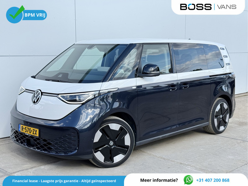 Volkswagen ID.Buzz 77 kWh 204pk Massage Stoelen IQ Light Elektrische Deuren 360° Camera Adaptieve Cruise Control - Minibusz, Elektromos busz: 1 kép. Volkswagen ID.Buzz 77 kWh 204pk Massage Stoelen IQ Light Elektrische Deuren 360° Camera Adaptieve Cruise Control - Minibusz, Elektromos busz: 1 kép.
